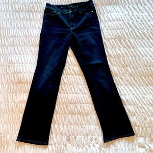 White House Black Market Curvy Boot Cut Jeans, size 10